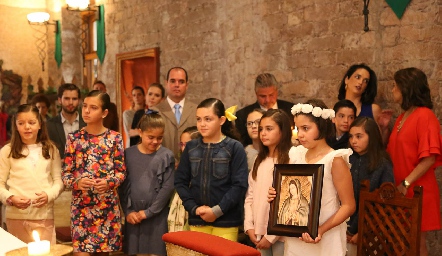 Primera Comunión de Marijó Villalobos.