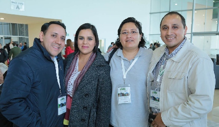  Ricardo García, Erika Ramón, Mineth García  y Erick Alejandro.