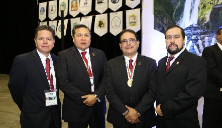  Julio Sánchez, Juan Elizalde, José Camarena y Héctor Leos  .