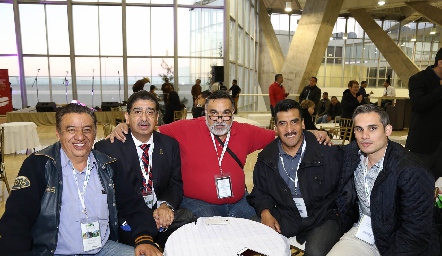  Omar, Gilberto, Miguel, Ricardo y Arián .