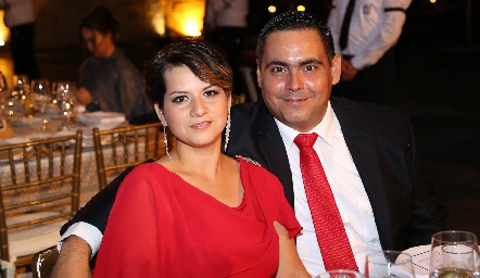  Karla Delgado y Felipe Sandoval .