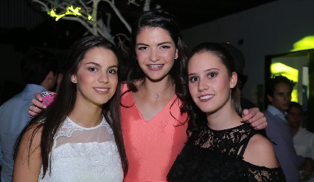  Paty Leos, Verónica Hernández y Nuria Manzo.
