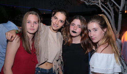  Daniela, Francesca, Re y Macarena.