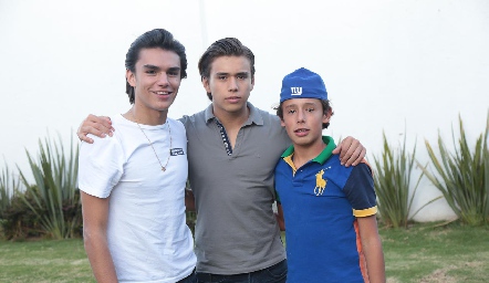  Jaime, Óscar y Juan Pablo Ruiz Torres.