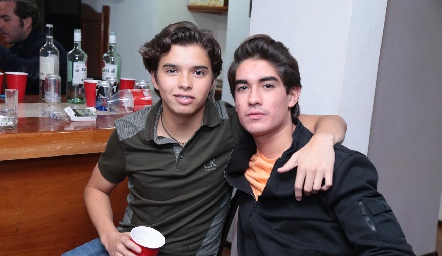  Gonzalo Alcalde y Chema Rodríguez.