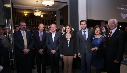  Alonso Gómez, Marcelo de los Santos, Juan Manuel Carreras, Lorena Valle, Carlos de los Santos, Guillermina Anaya y Marcelo de los Santos.