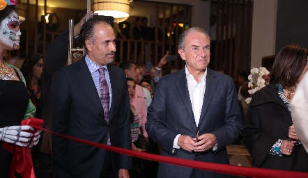 Marcelo de los Santos y Juan Manuel Carreras.