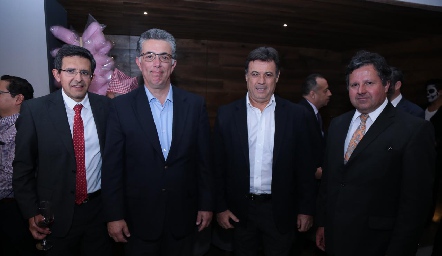  Adán Espinosa, Alejandro Anaya, Arturo Zapata y Galo Borrego.