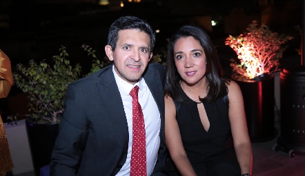 Adán Espinosa y Malena Sánchez.
