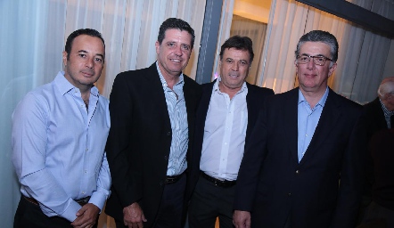 Alejandro Stevens, Carlos Malo, Arturo Zapata y Alejandro Anaya.