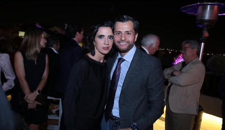  Marisol de la Maza y Carlos de los Santos.