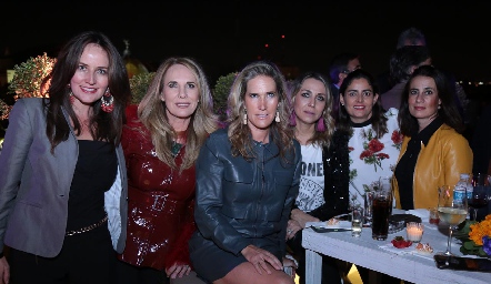  Paulina Quiroz, Lupita Pereda, Claudia Quiroz, Roxana Serna, Rocío Ortuño y Ana Paula Gutiérrez.
