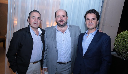  Gerardo Valle, Gabriel de la Maza y Eduardo Gómez.
