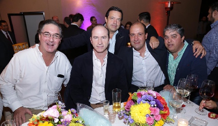  Andrés Bárcena, RodakPalau, Juan Carlos de la Rosa, Gabriel Valle y Gerardo Córdova.