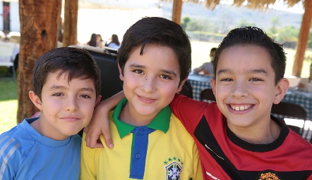  Francisco, Carlos y Alex.