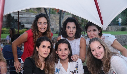  Ana Luisa, Marisol, Paulina, Lourdes, Rocío y Ale.
