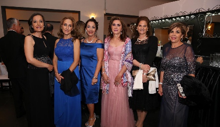  Karla Castillo, Olivia Martínez, Silvia Medrano, Yolanda Rivera, Luz María Reynoso y Teté Muñoz .