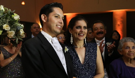  David Hernández y Lourdes Leiva .
