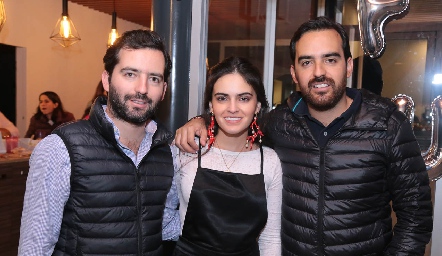  Joaquín, Adriana y Rafa Olmos.