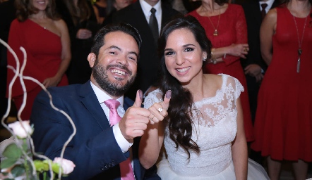  Diego y María José ya son esposos.
