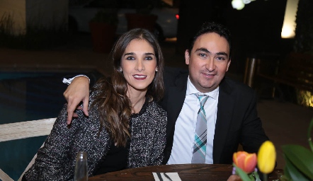  Alejandra Borbolla y Mario García.