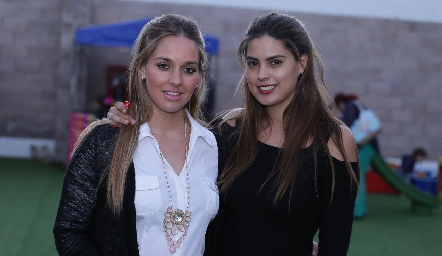  María Torres y Bárbara Berrones.