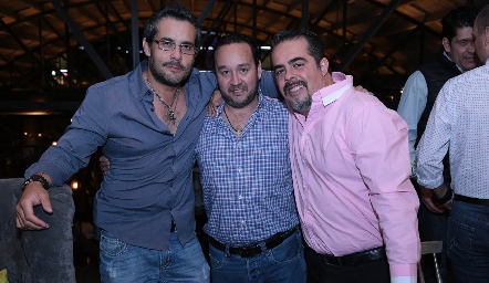  Juan Ascanio, Juan Carlos Conde y Juan Arredondo.