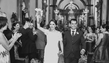  Andrea y Fernando ya son esposos.