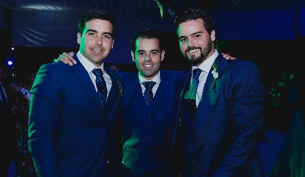  Manuel, Fernando y Rodrigo Labastida.