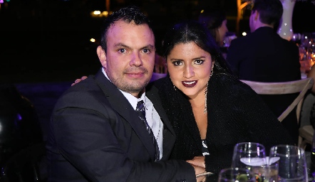  Fernando Goñi y Evelyn Padilla.