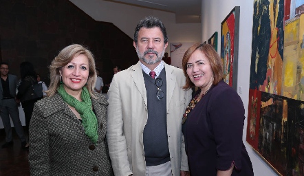  Cecilia Gallegos, Armando Herrera y Martha Orta.