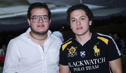  Mauricio Schekaibán y Humberto Sáenz.