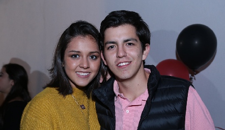  Natalia Rentería y Juan Pablo Lomelí.