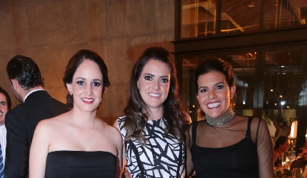  Gaby Ponce, Adriana Medina y Marijó Barragán.