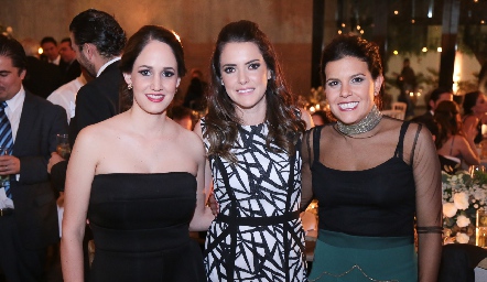  Gaby Ponce, Adriana Medina y Marijó Barragán.