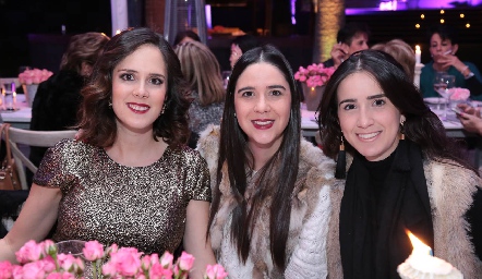  Ana Gaby Mina, Vero Ortuño y Paulina García.
