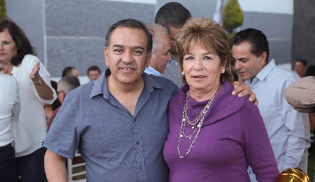  José Luis Suárez y Tere Tobías.