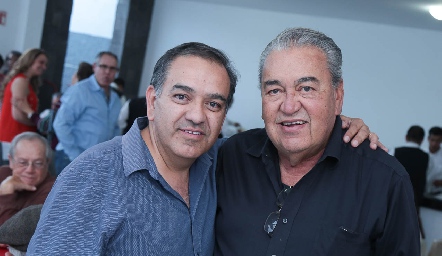  José Luis Suárez y Alejandro Morones.