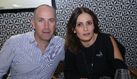  Juan Carlos Nieto y Claudia Artolózaga.