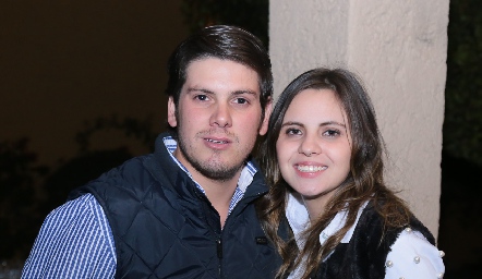 Edgar Olguín y Marisol Cabrera.