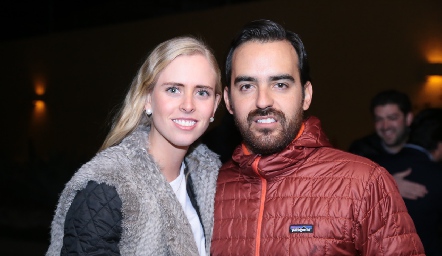  Ingrid Velasco y Rafa Olmos.