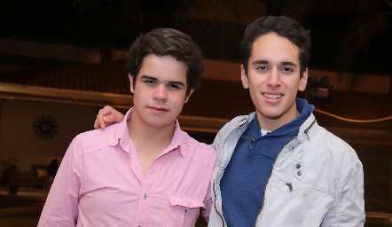  Pato Aranda y Juan Pablo Chevaile.