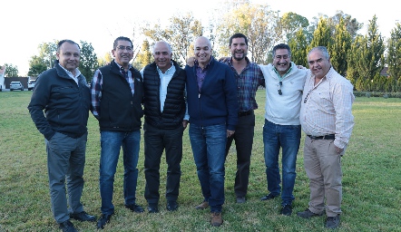  Fernando Díaz de León, Gerardo Bocard, Juan Manuel Córdova, Salvador González, Pablo Ortiz, Rubén Urizar y Agustín Rodríguez.