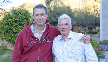  Sergio Aguirre y Pepe Humara.