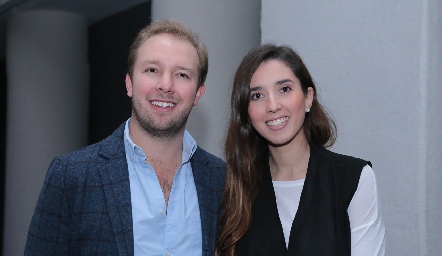  Armando de la Parra y Valeria Alcalde.