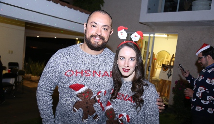  Jorge Reyes y Montse Lárraga.