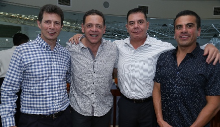  Luis Navarro, Mario González, Alejandro Martínez y Manuel Molina.