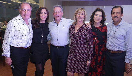  Gerardo Chevaile, Silvia Medrano, Gabriel Sanders, Kinkis Galán y Alberto Kasis.