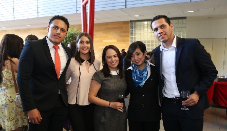  Ernesto Narváez, Carolina Briano, Ana, Rubí y Roberto .