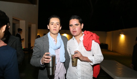 Mau Cohen y Fede Delgado.